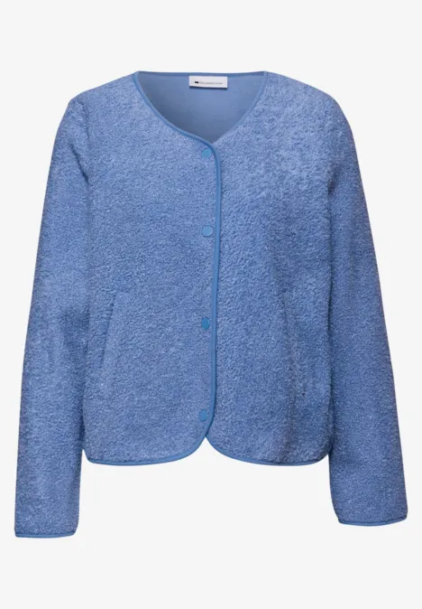 Veste souple bonnet blue