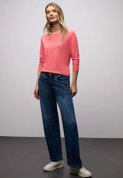 T-shirt basique à col rond null T-shirt basique à col rond null