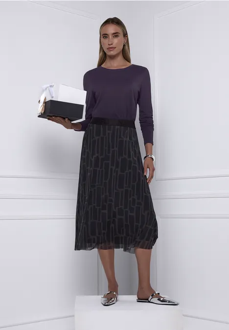 T-shirt basique à col rond null T-shirt basique à col rond null