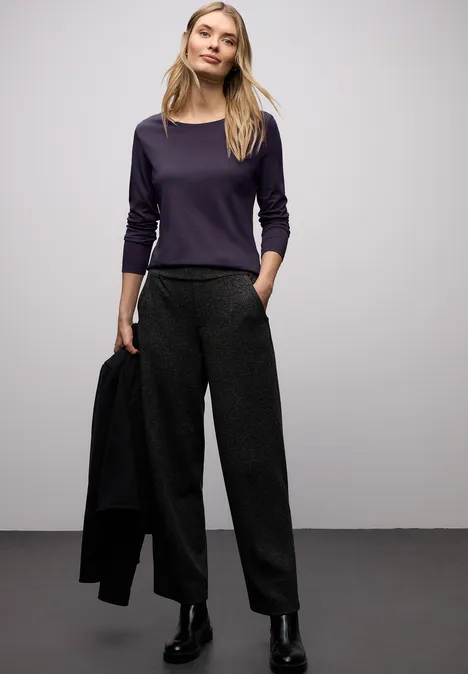 T-shirt basique à col rond null T-shirt basique à col rond null