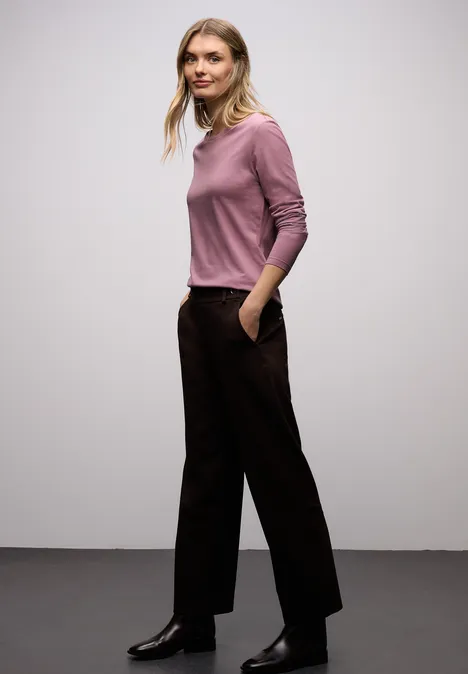 T-shirt basique à col rond null T-shirt basique à col rond null