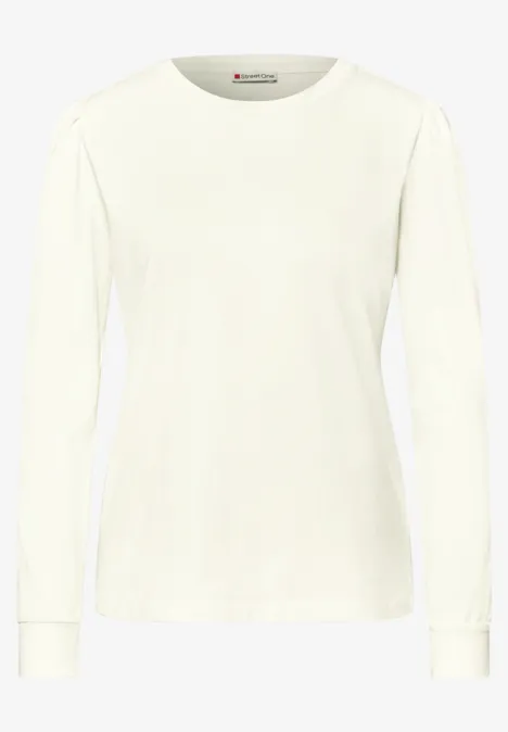 T-shirt avec fronces off white