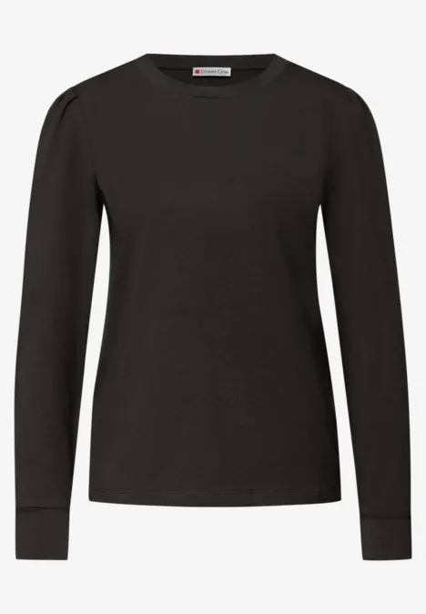 T-shirt avec fronces darkest brown T-shirt avec fronces darkest brown