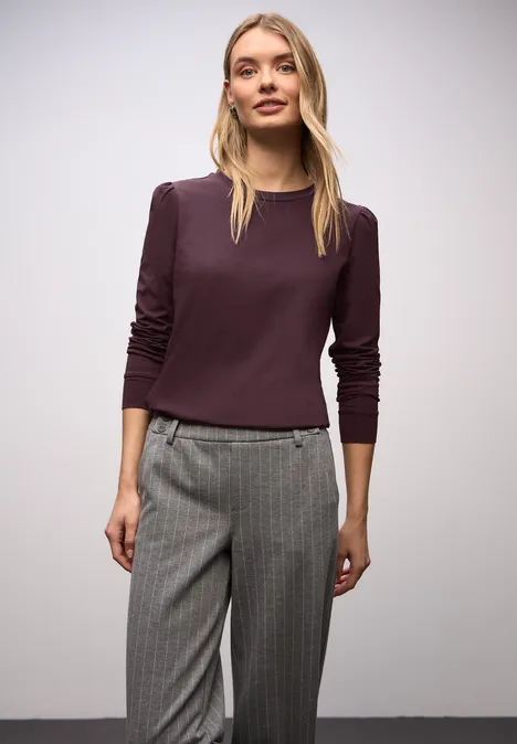 T-shirt avec fronces Jazz Berry