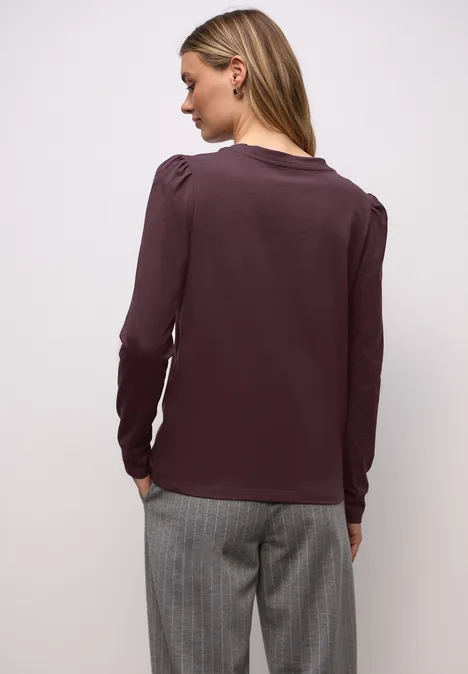 T-shirt avec fronces Jazz Berry