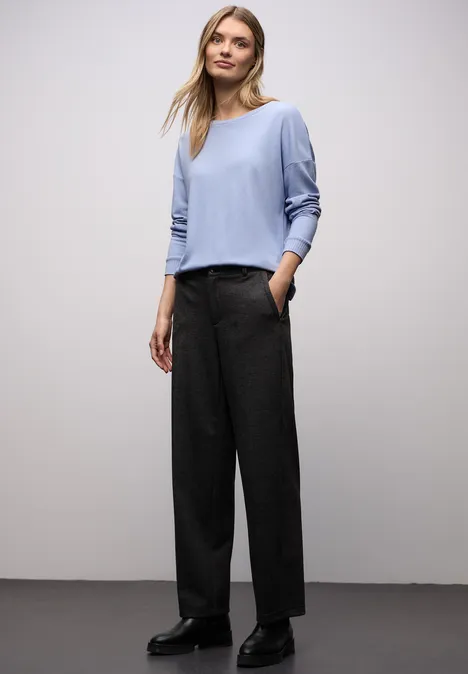 Chemise mélangée frosted blue mel.