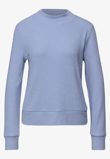 Softes Turtleneck Shirt frosted blue mel. Softes Turtleneck Shirt frosted blue mel.