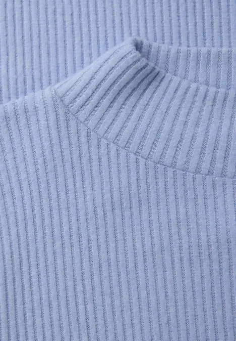 Softes Turtleneck Shirt frosted blue mel. Softes Turtleneck Shirt frosted blue mel.