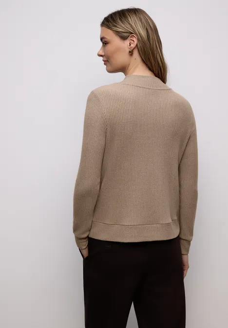 Softes Turtleneck Shirt light terra mocha mel. Softes Turtleneck Shirt light terra mocha mel.