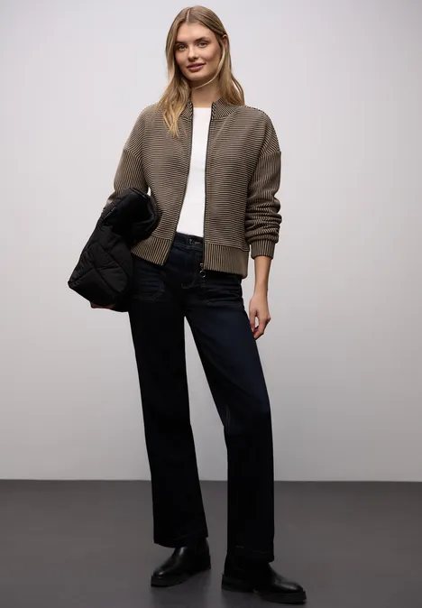 Veste structurée Two-Tone darkest brown