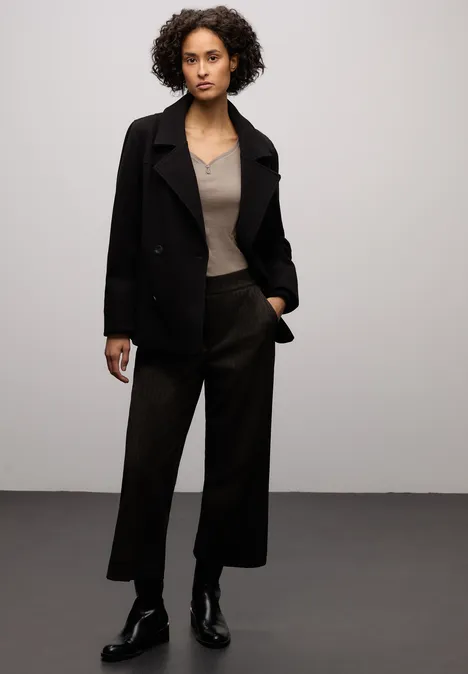 T-shirt basique avec détail de boutons null