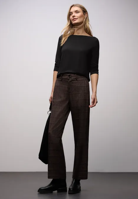 Chemise à manches longues Black