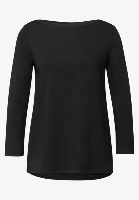 Chemise à manches longues Black