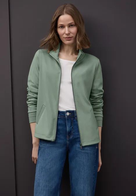 Veste avec cordon de serrage dark serene green