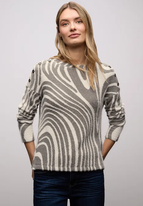 Softes Strick-Look Shirt light terra mocha Softes Strick-Look Shirt light terra mocha