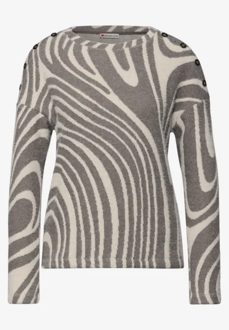 Softes Strick-Look Shirt light terra mocha Softes Strick-Look Shirt light terra mocha