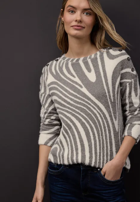 Softes Strick-Look Shirt light terra mocha Softes Strick-Look Shirt light terra mocha