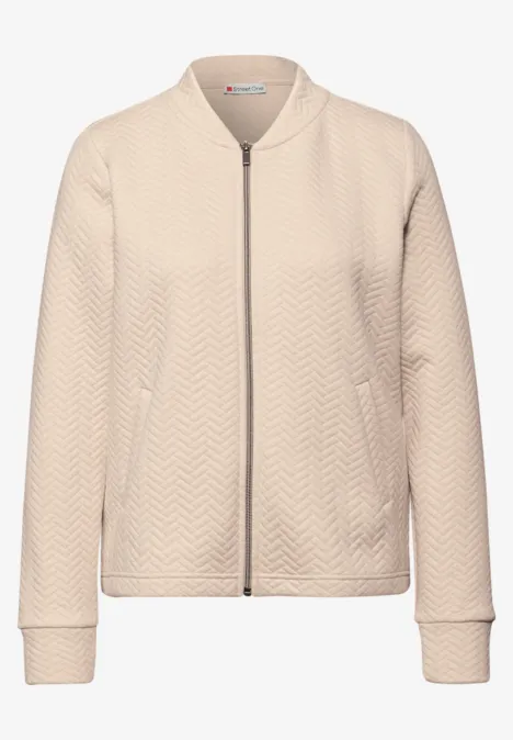 Veste structurée cotton beige Veste structurée cotton beige