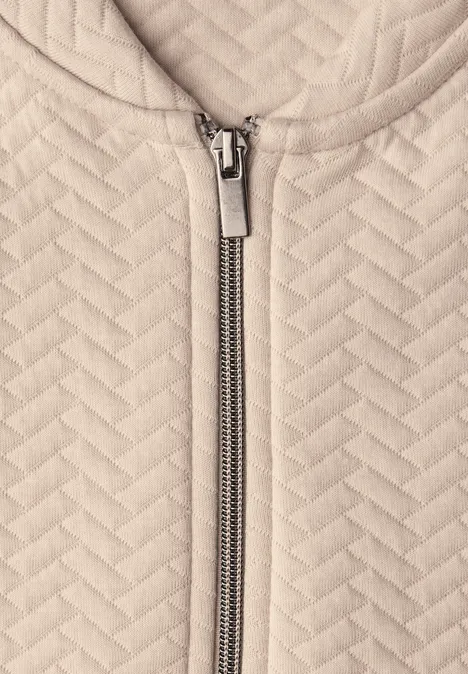 Veste structurée cotton beige Veste structurée cotton beige