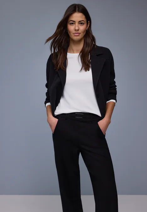 Shirt in effen kleur White Shirt in effen kleur White