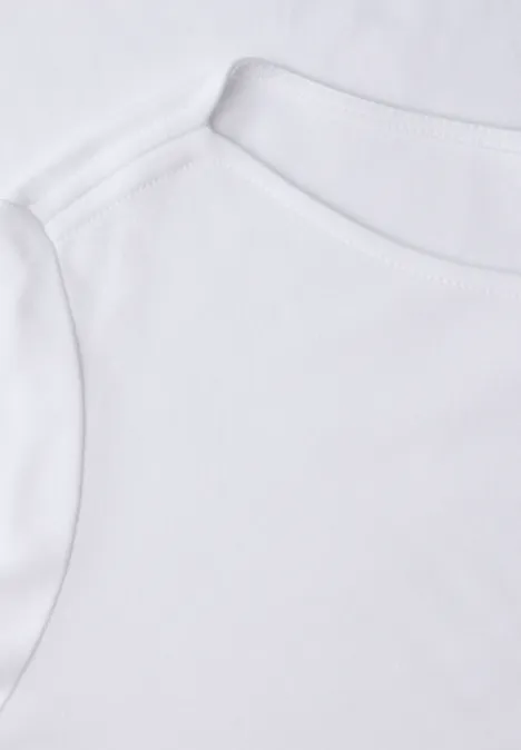 Shirt in effen kleur White Shirt in effen kleur White