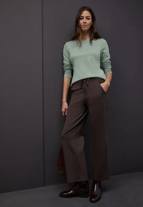 Shirt in Unifarbe dark serene green Shirt in Unifarbe dark serene green