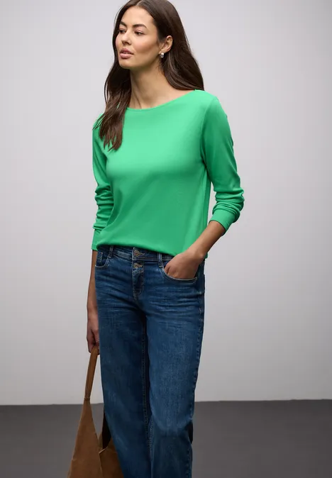 Shirt in Unifarbe arcadia green Shirt in Unifarbe arcadia green