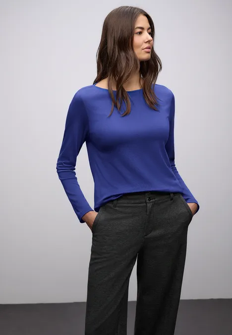 Shirt in Unifarbe amparo blue Shirt in Unifarbe amparo blue