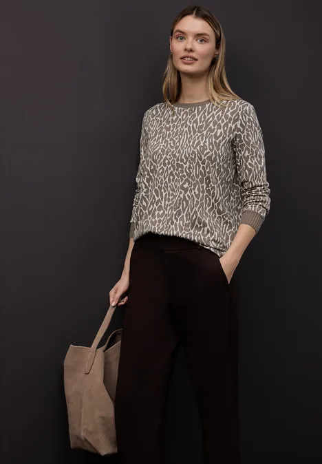 Leo jacquard shirt light terra mocha Leo jacquard shirt light terra mocha