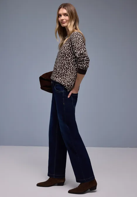 Leo Jacquard Shirt molten earth