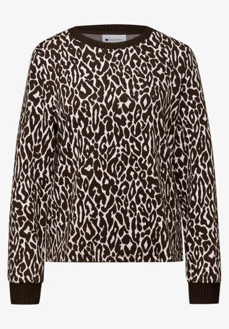 Leo Jacquard Shirt molten earth