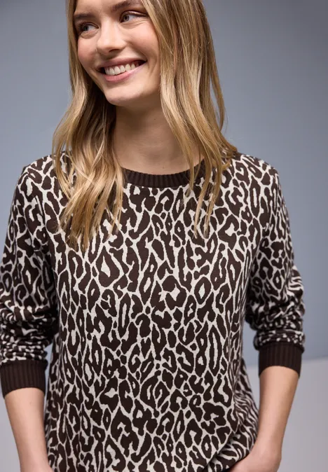 Leo Jacquard Shirt molten earth