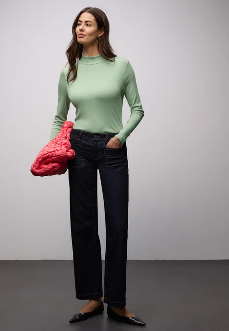 Koszula Baisc pale mint green