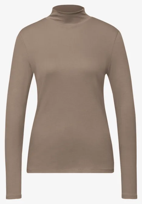 Basic Shirt light terra mocha
