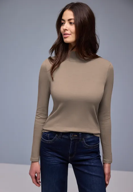 Basic Shirt light terra mocha