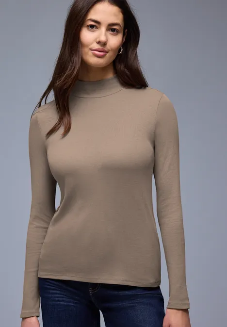 Basic Shirt light terra mocha