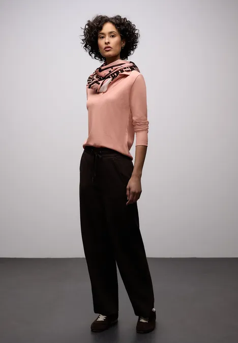 Poloshirt light apricot mel.