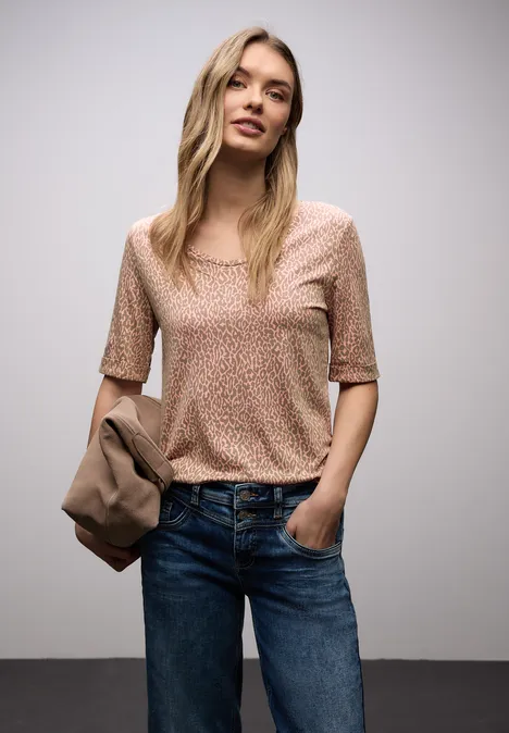 Leo Shirt light apricot