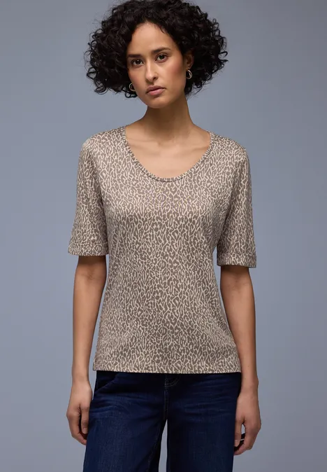 Leo T-Shirt light terra mocha
