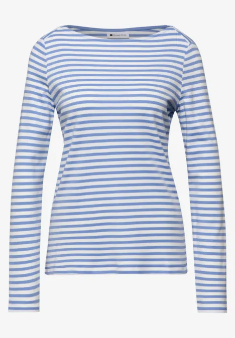 Gestreiftes Shirt bonnet blue