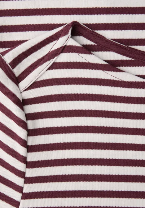 Gestreiftes Shirt truffle red Gestreiftes Shirt truffle red