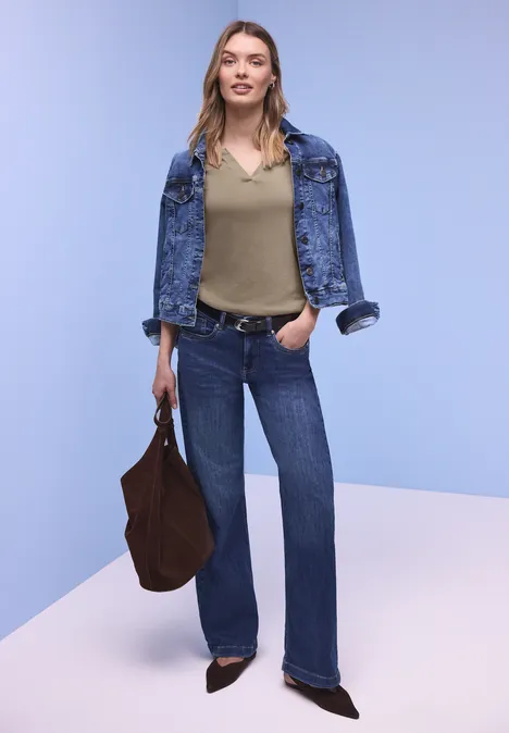 T-shirt de base light terra mocha