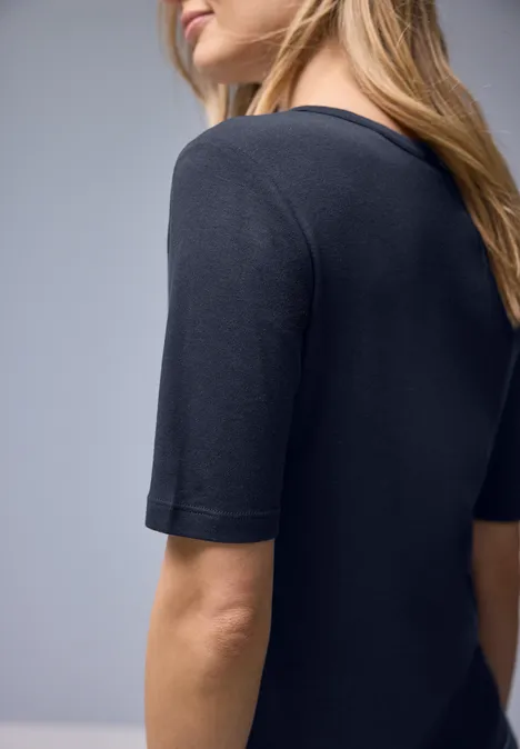 T-shirt de base shadowed navy