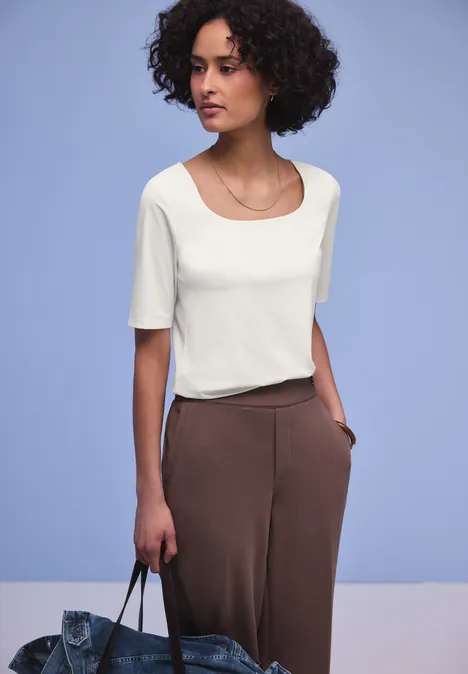 T-shirt de base off white