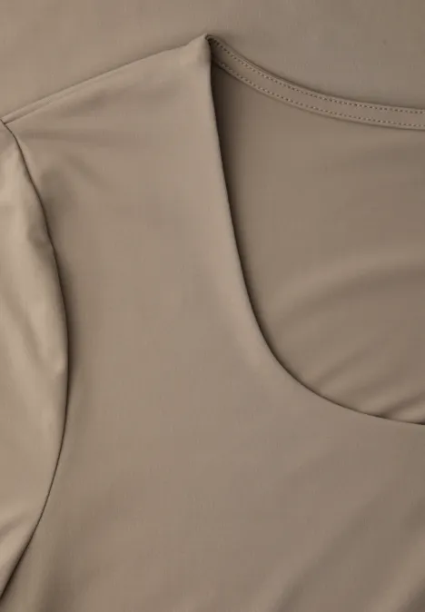 T-shirt de base light terra mocha