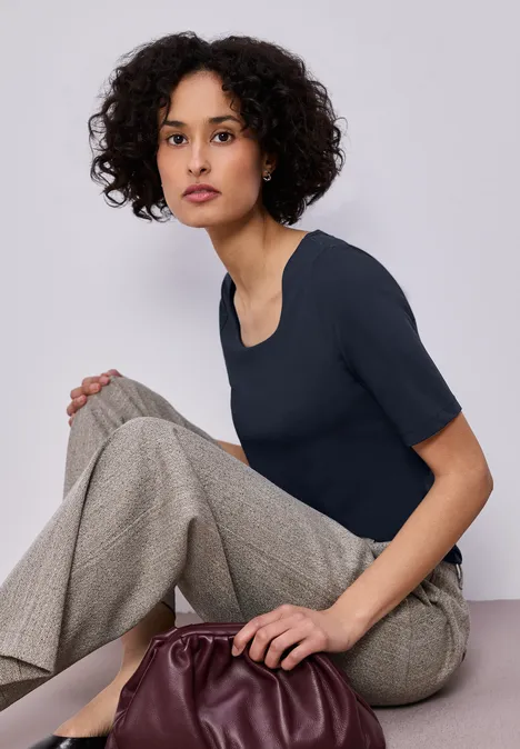 T-shirt de base shadowed navy