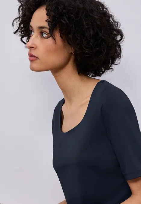 T-shirt de base shadowed navy