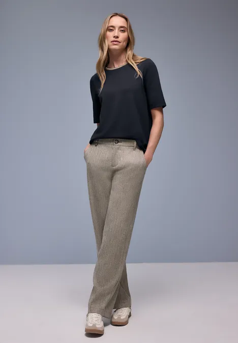 T-shirt avec détail contrasté shadowed navy T-shirt avec détail contrasté shadowed navy