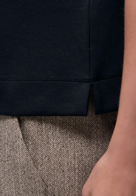 T-shirt avec détail contrasté shadowed navy T-shirt avec détail contrasté shadowed navy