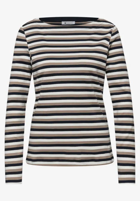 Gestreiftes Shirt shadowed navy